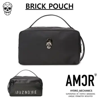 Neue Golfhandtasche, Skelett-Make-up-Tasche, doppellagige Aufbewahrungstasche, Herren- und Damensilien