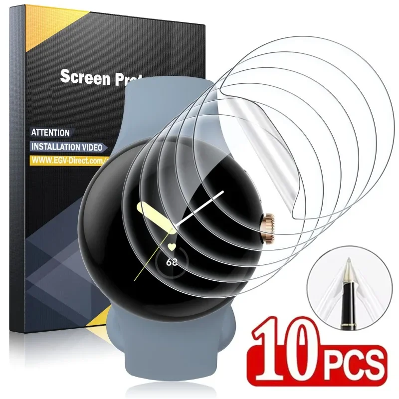 1-10pcs Screen Protector for Google Pixel Watch 3 41MM 45MM Hydrogel Film TPU Ultra Thin Anti Scratch Cover Smartwatch Accessory