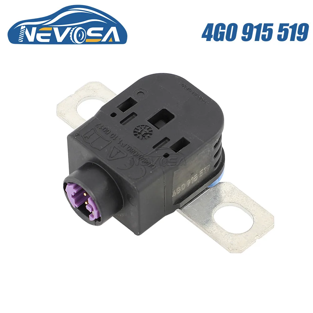 

NEVOSA 4G0915519 For VW Audi A6 A8 Q3 Q5 Q7 S6 Battery Cut Off Switch Fuse Box Overload Protection Pyrofuse PSS-2 95861120500