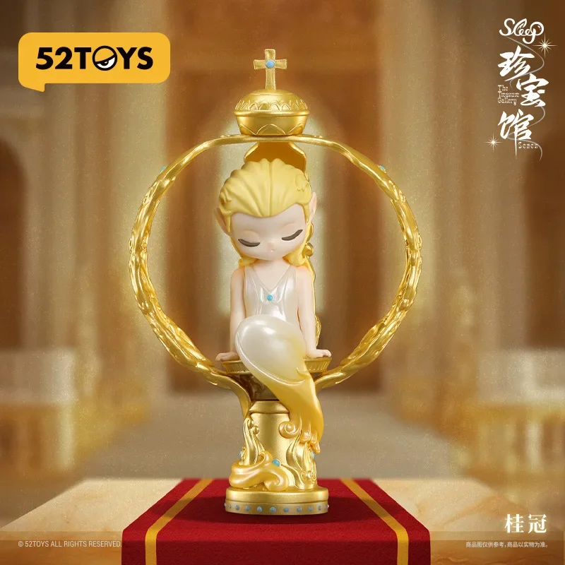 

52TOYS Sleep The Treasure Gallery Series Blind Box Guess Bag Original Toys Doll Anime Figure Desktop Ornaments Collection Gift