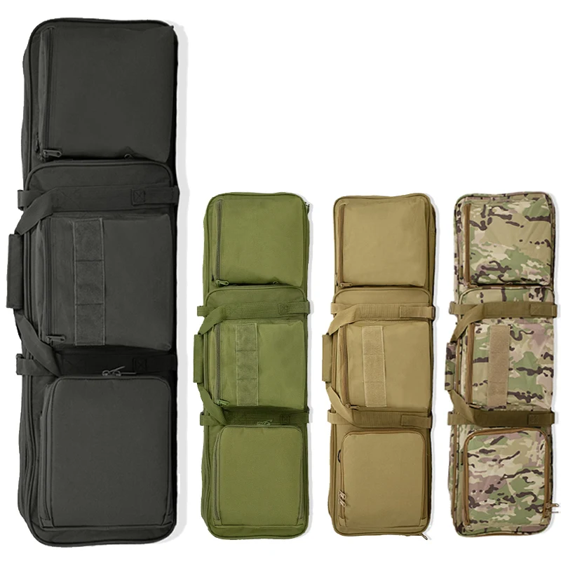 

Tactical Air Gun Long Gun Carrying Bag Protective Shoulder Badge for Hunting Colored Bullets