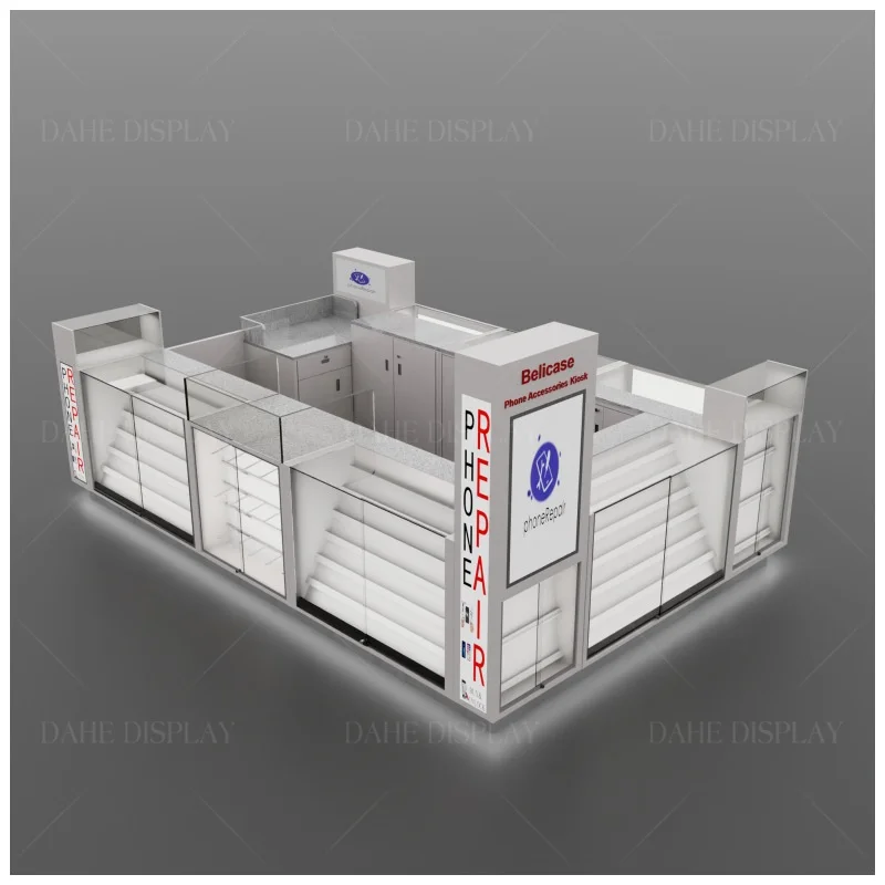 Custom.Cellphone Kiosk 10*15Ft - Phone Accessories Design Shop recension och pris
