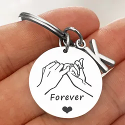 Couples Gift Keychain Promise KeyRing for Him Her Girlfriend Boyfriend Husband Wife Present for Birthday Anniversary Christmas