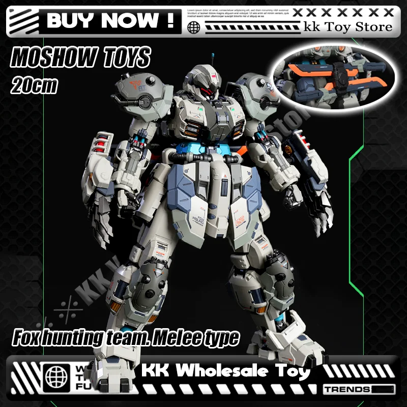 New MOSHOWTOYS Fox Hound Second Squad Melee Type 20cm Excellence Grade Assembly Model Kit Action Figures Toy Customized