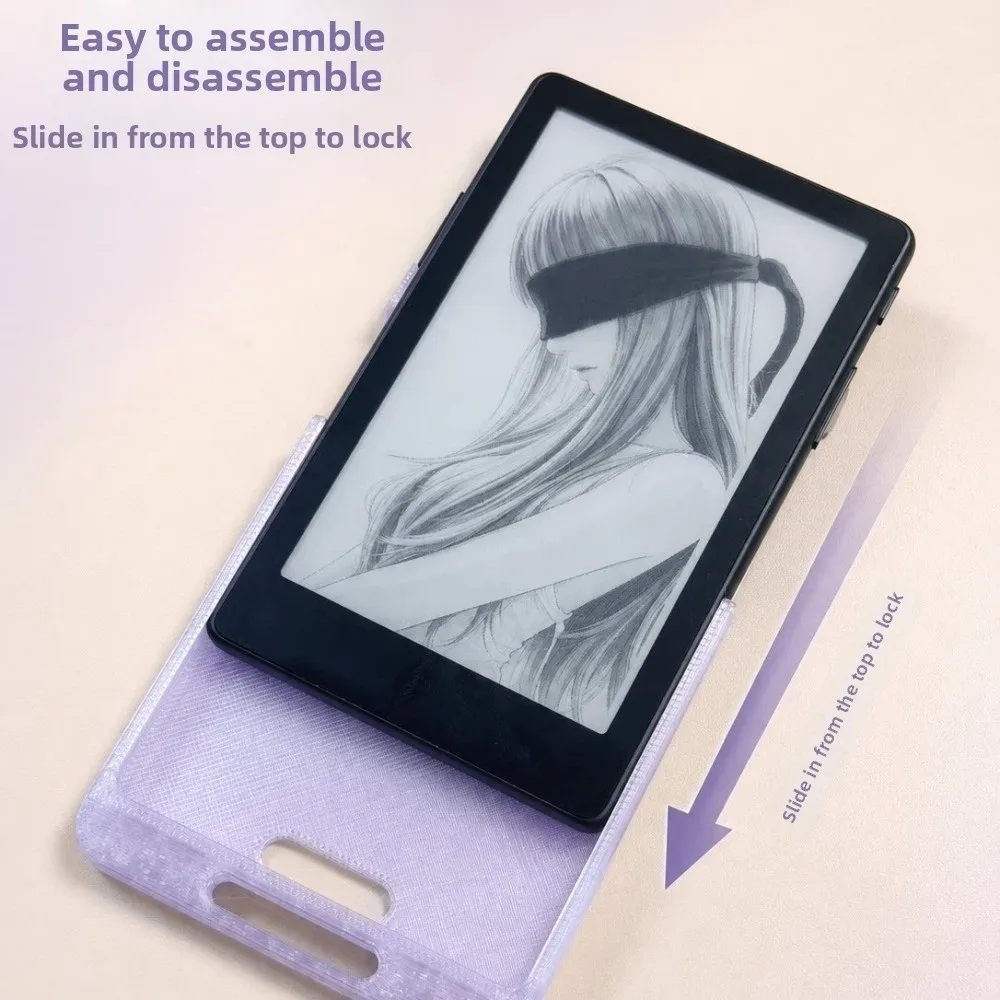 Badge-style E-Reader Case Anti-Scratch Shockproof Full Coverage Case Full Coverage Protective Cover for XTEINK X4Pro