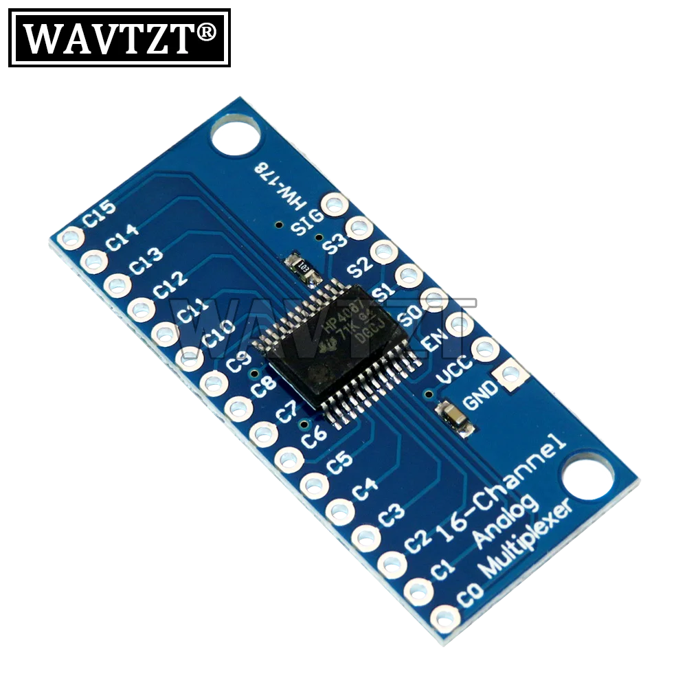 WAVTZT 74HC4067 CD74HC4067 16-Channel Analog Digital Multiplexer Breakout Board Module For Arduino DIY