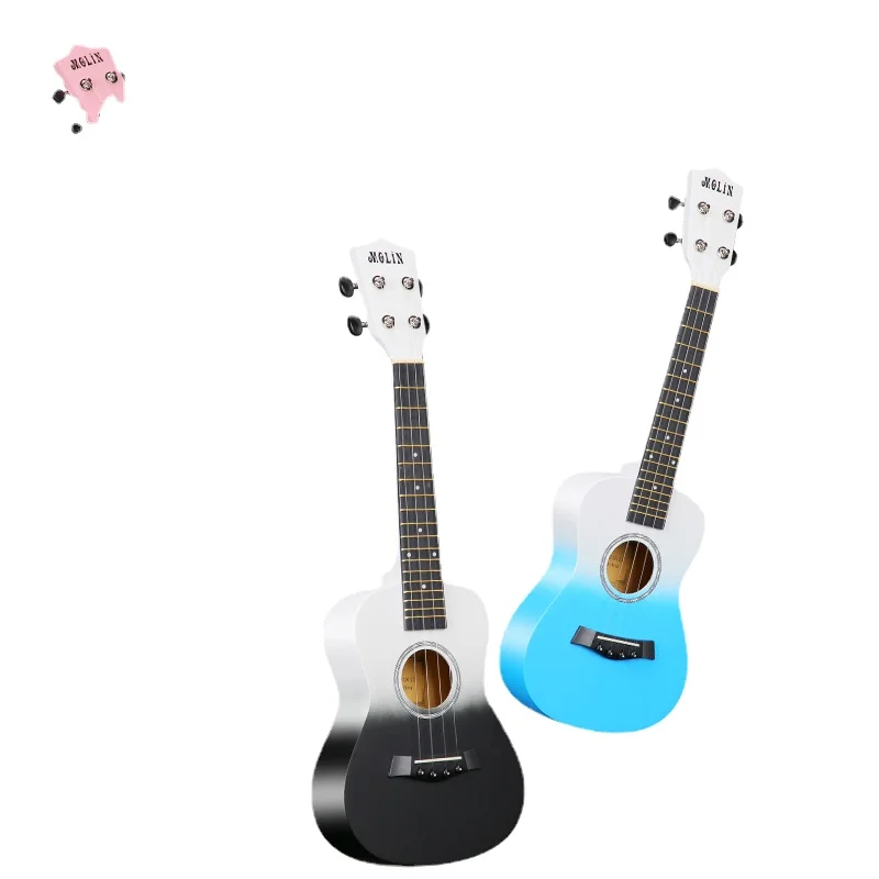 

HXL Ukulele Beginner Small Guitar Getting Started for Children 26-Inch Musical Instrument