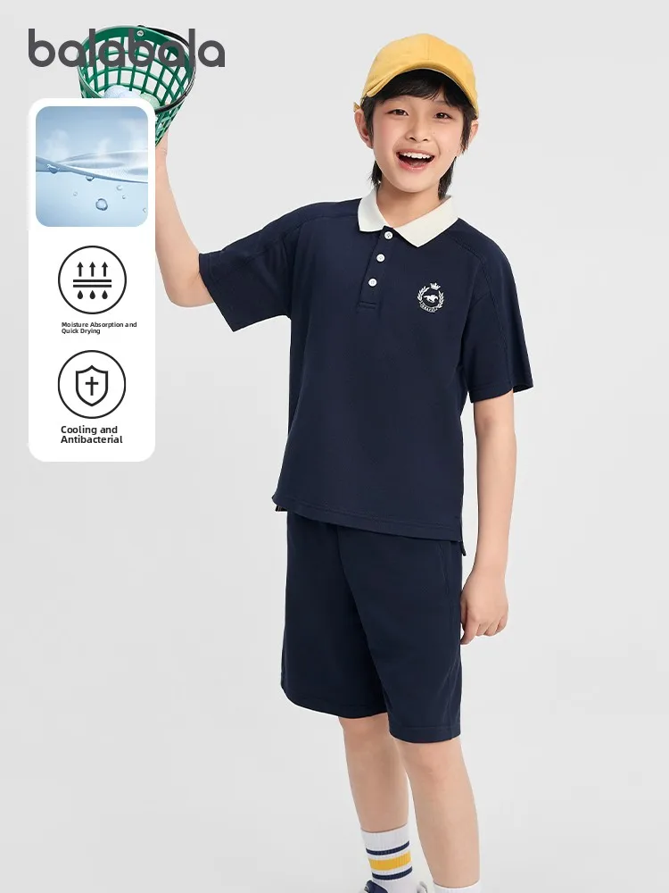 conjunto-deportivo-de-dos-piezas-para-ninos-ropa-de-verano-transpirable-camiseta-de-manga-corta-y-pantalones-cortos-mezcla