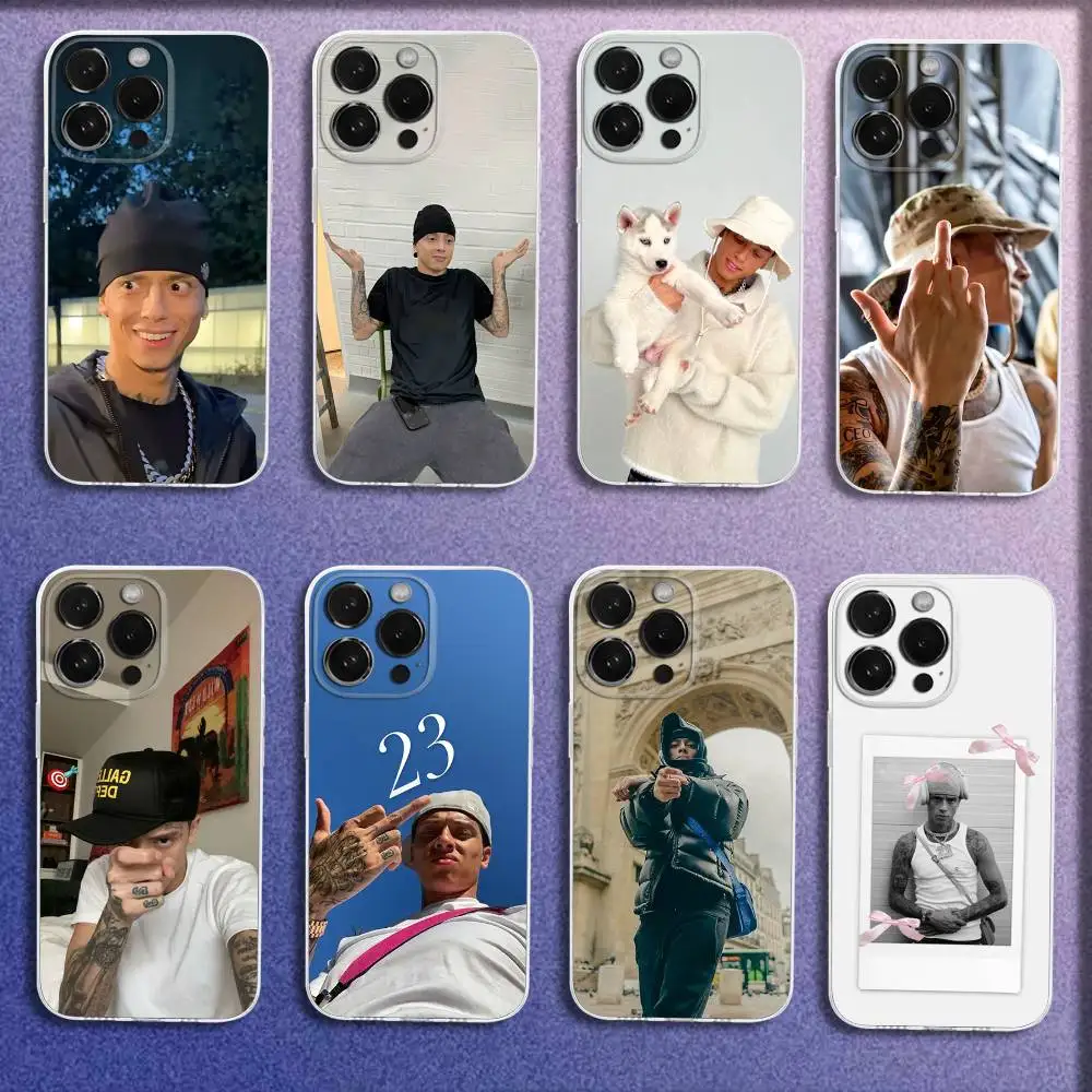 

Funny Rapper C-Central Cee Phone Case For iPhone 16,15,14,13,12,11 Plus,Pro,Max,XR,XS,Plus,E,Mini Transparent Cover