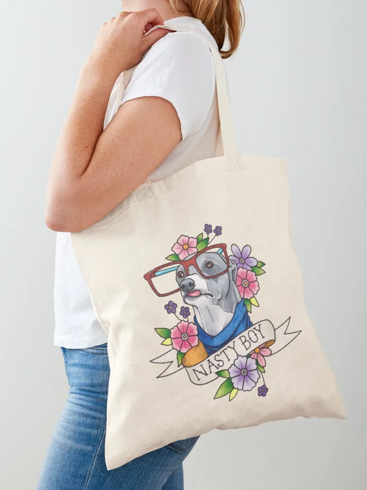 

Nasty Boy Tote Bag personalized tote shopper bag women great bag custom canvas