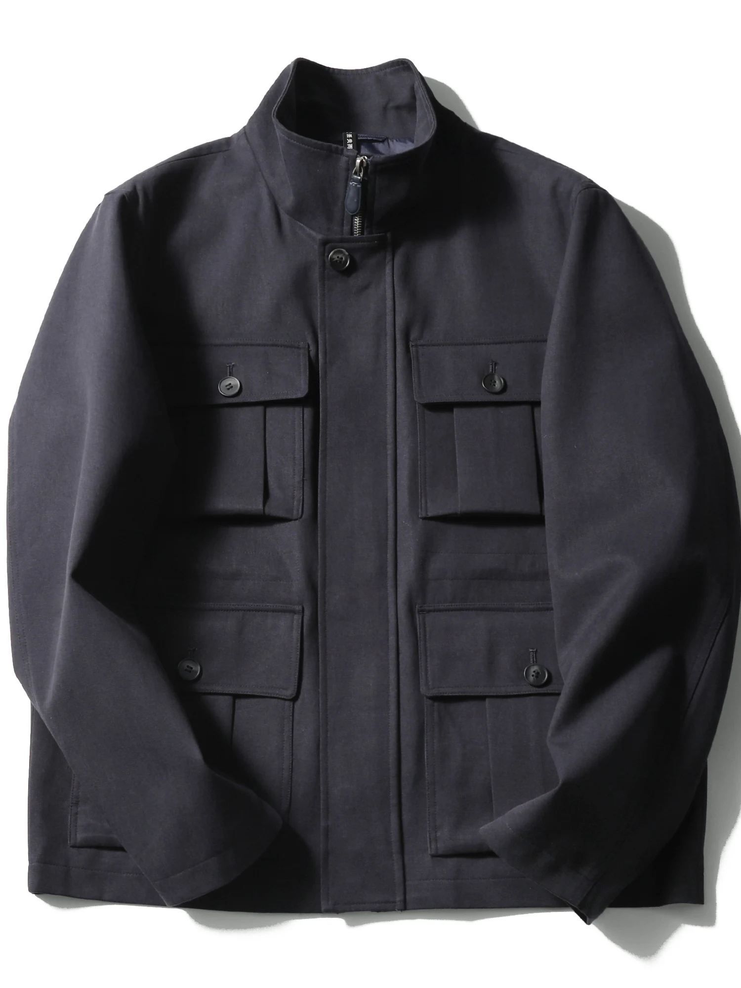 

Italian luxury old money wind 2025 early spring new men's high-end outdoor leisure Lyocell hunting jacket