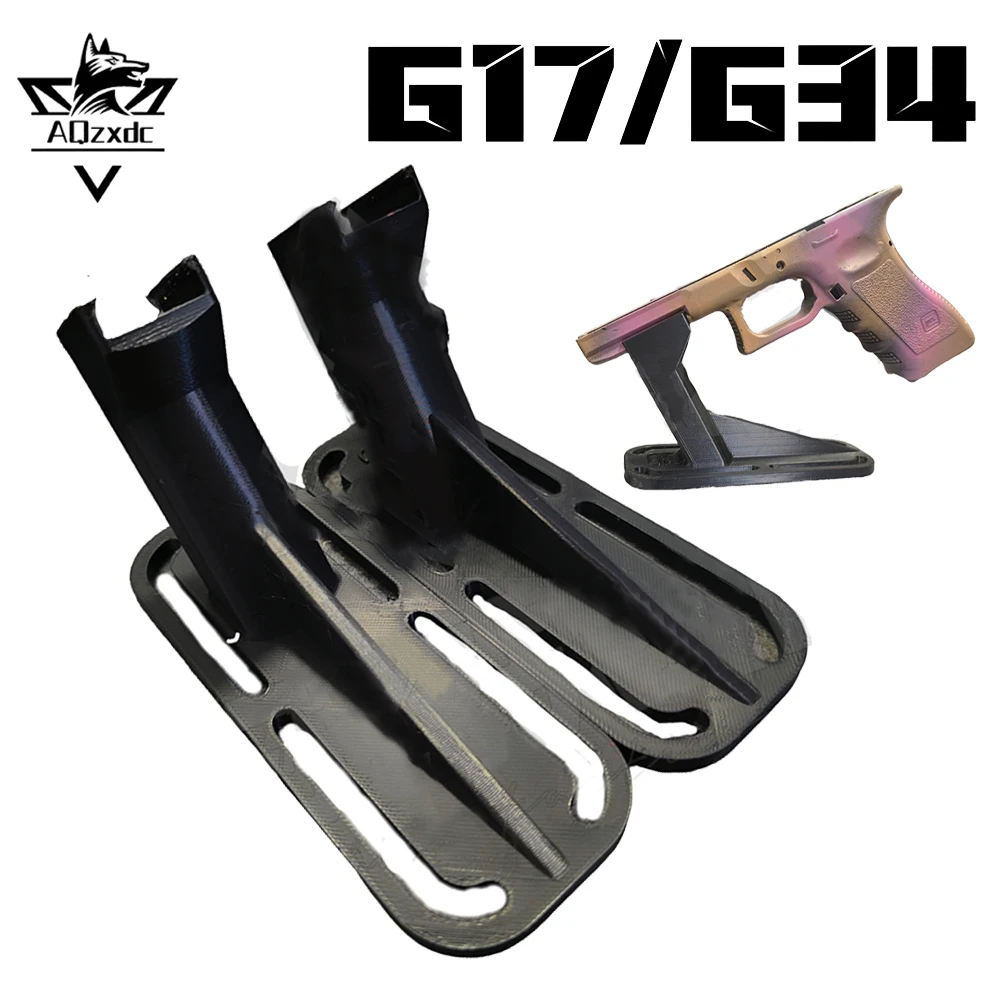 

Tactical Pistol Stand Universal Airsoft Stand for G17 G34 G18 G19 Home Pistol Storage Display Stand Hunting Shooting Accessories