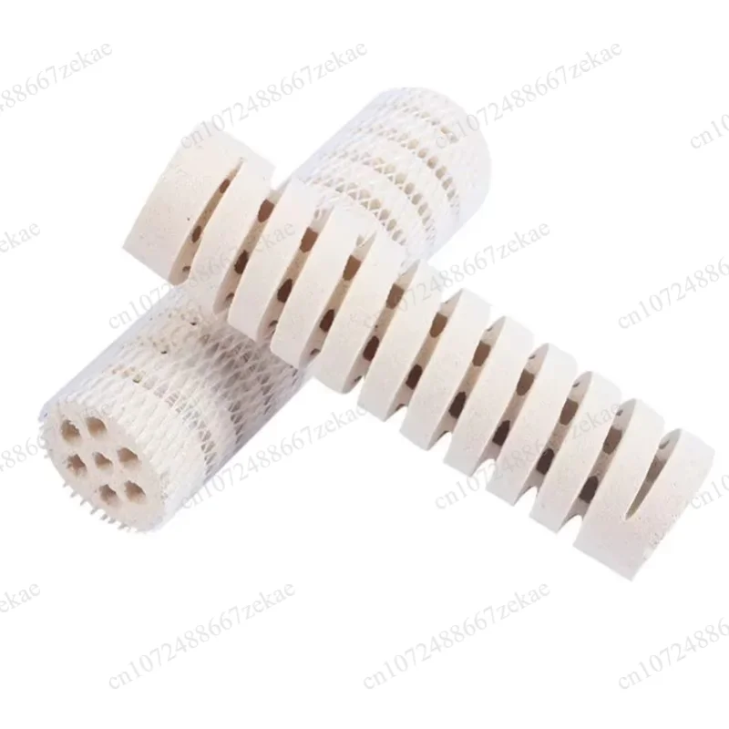 Porous Ceramic Bio Rings Aquarium Filter Media for Nitrifying Bacteria Water Purification