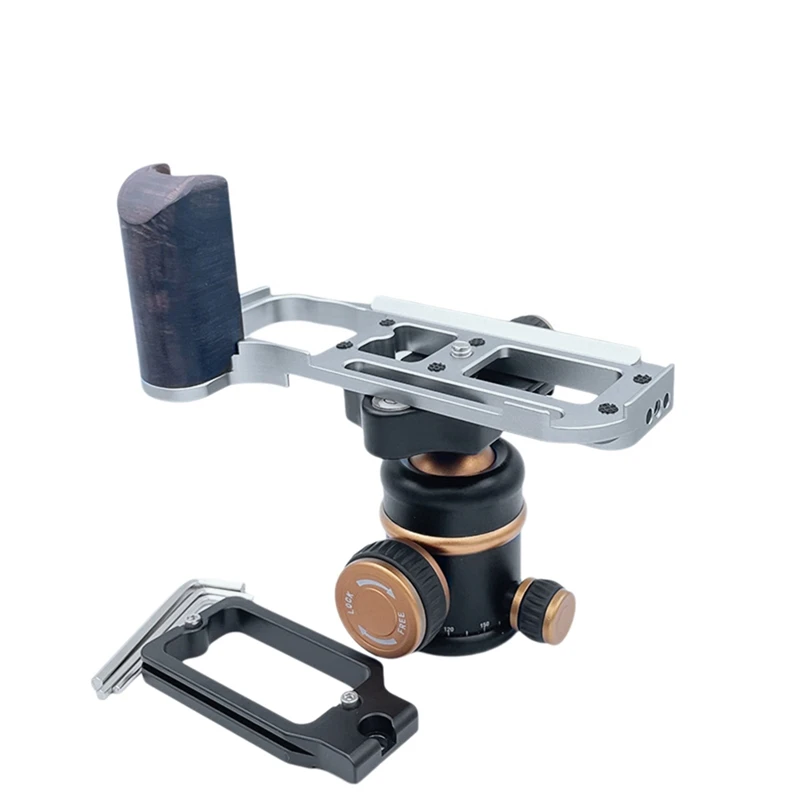 A99E-Camera Quick Release Plate L Bracket L-Shape Vertical Hand Grip With 1/4 Inch Tripod Screw For Nikon DF Camera