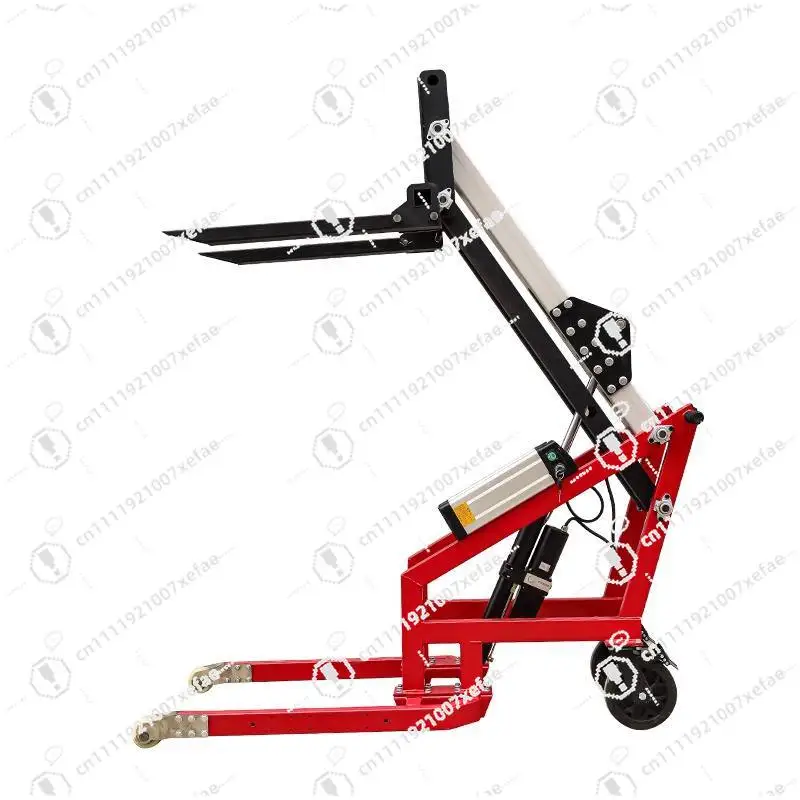 

CE Small Articulated Forklift Unloading Truck Portable Hydraulic Forklift and Electric Pallet Stacker