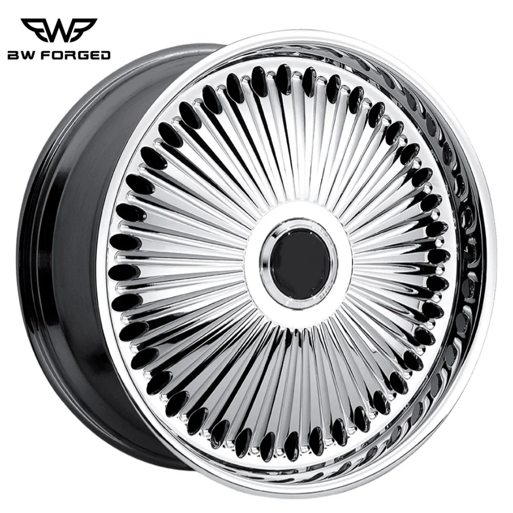 BW Forged Spinning Wheels 1/2 Piece Wheels Floating Wheels 5x120 5x112 18 19 20 21 22 24 26 28 Inch for Chevy