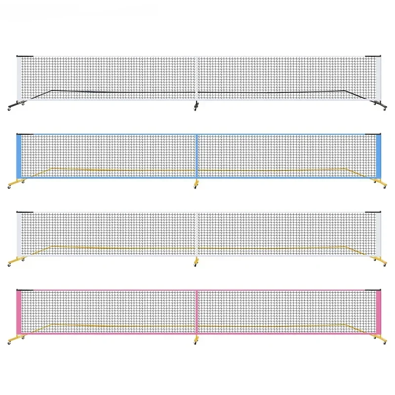 2026 Height Adjustable Tennis Volleyball Soccer Pickleball Easy Setup Sports Portable Net