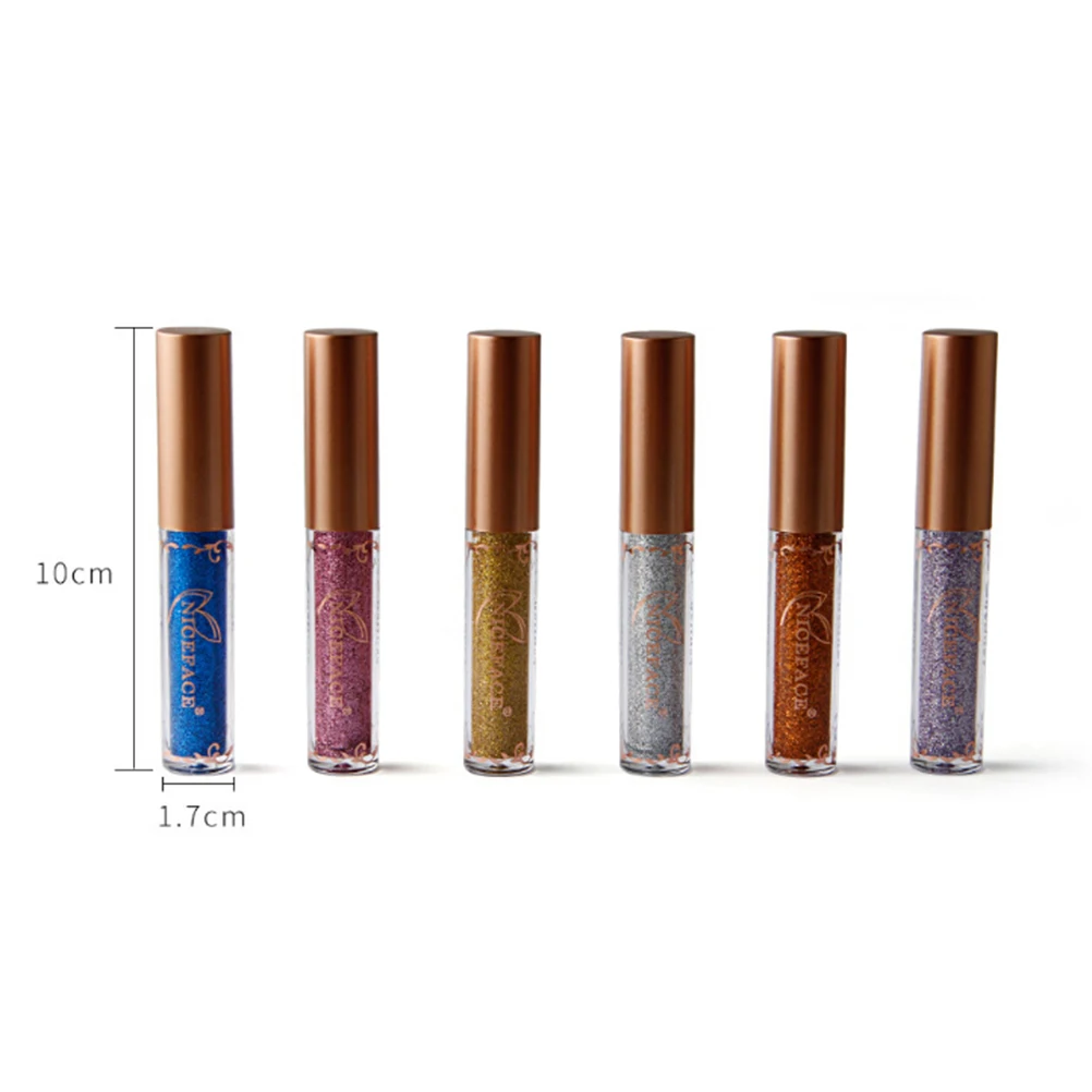 

Metallic Liquid Eyeliner Colorful Diamond Glitter Pen Shiny Water-Proof Easy-Color Long-Lasting Eye Makeup Pearlescent Shadow