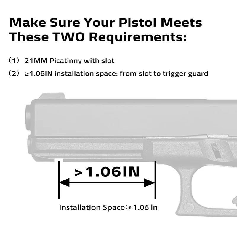 مسدس تكتيكي للرؤية بالليزر الأحمر Picatinny وضع ستروب للسكك الحديدية شحن مغناطيسي قابل لإعادة الشحن رؤية بالليزر من الألومنيوم