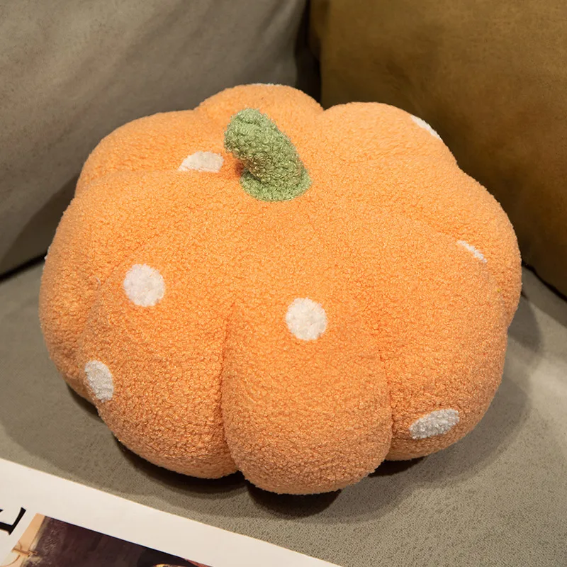 Nuovo peluche zucca morbido peluche pianta farcita zucca cuscino cuscino regalo del ringraziamento decorazione della stanza regalo di compleanno per