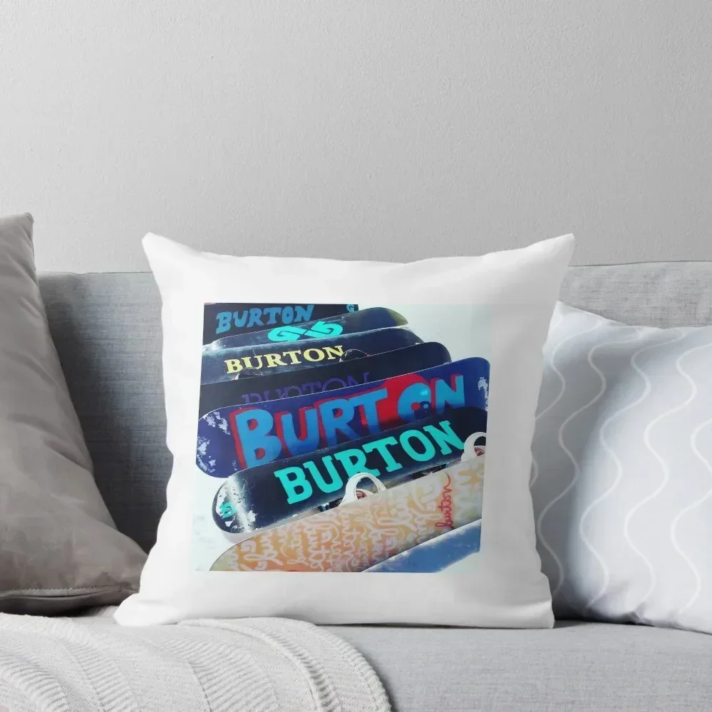 

Burton Snowboards Throw Pillow Anime pillow cover luxury Christmas Pillowcase pillow