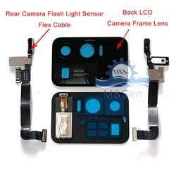 Original For Xiaomi 11 Ultra Back LCD Display Screen Rear Camera Flash Light Sensor For Xiaomi 11Ultra Rear Big Camera Flex