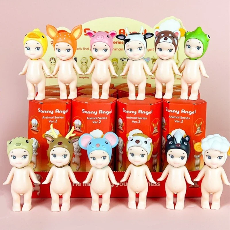 Mini-Engelfigur Tier-Standserie Neue Tiergeneration 1, Generation 2, Generation 3, Generation 4 Blind Box Mystery Box – Detail 3