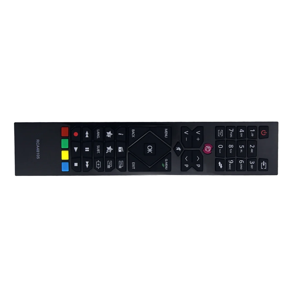 RCA48105 Remote Control Replacement for JVC Hitachi Vestel LCD TV RM-C3090 LT-50VF30K LT-49V4200 32HYC01U 24HYC05