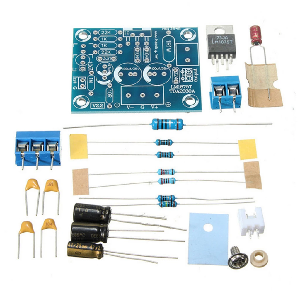 DIY Amplifier Board Module Parts Kit for 20w LM1875 Channel High image 4