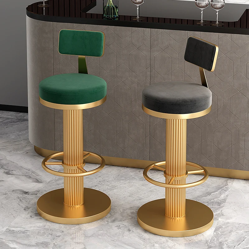 Luxury Makeup Bar Stools Office Nordic Makeup Balcony Modern Restaurant Designer Dining Chair Outdoor Cadeira Modern Furniture