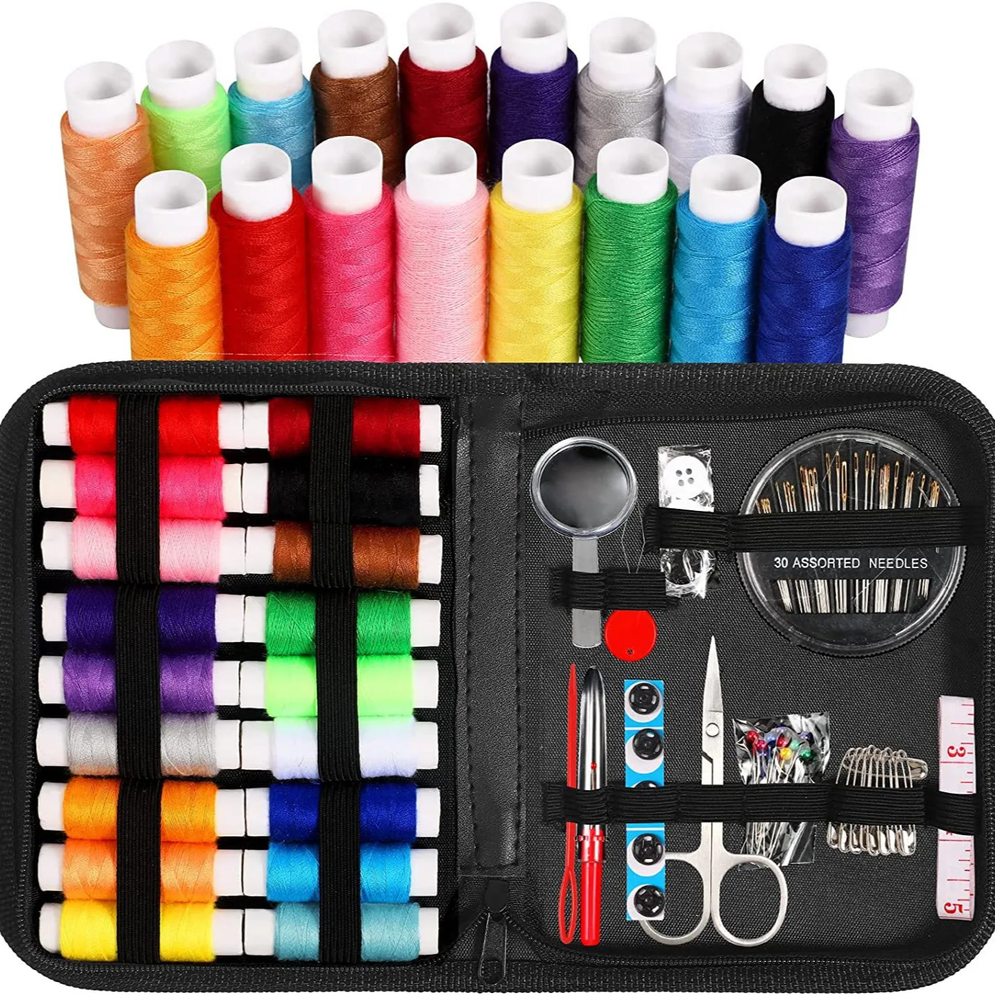 Sewing Kits DIY Multi-Function Sewing Box Set For Hand Quilting Stitching Embroidery Thread Sewing Accessories Sewing Tools Kits