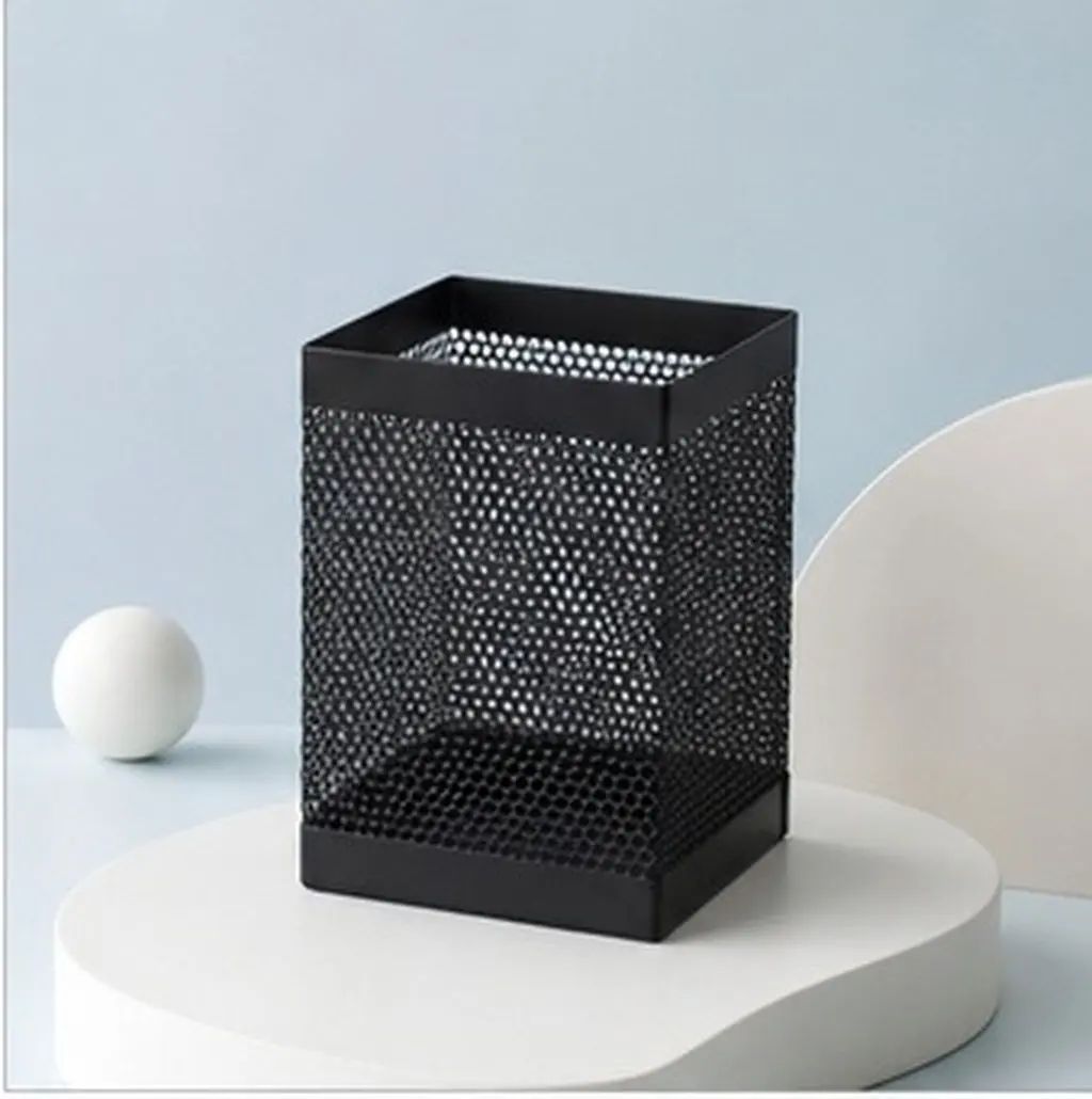 Metal Pen Holder Mesh Large Capacity Stylish Office Desk Organizer Pencil Container Marker Storage Marker Holder for Wall