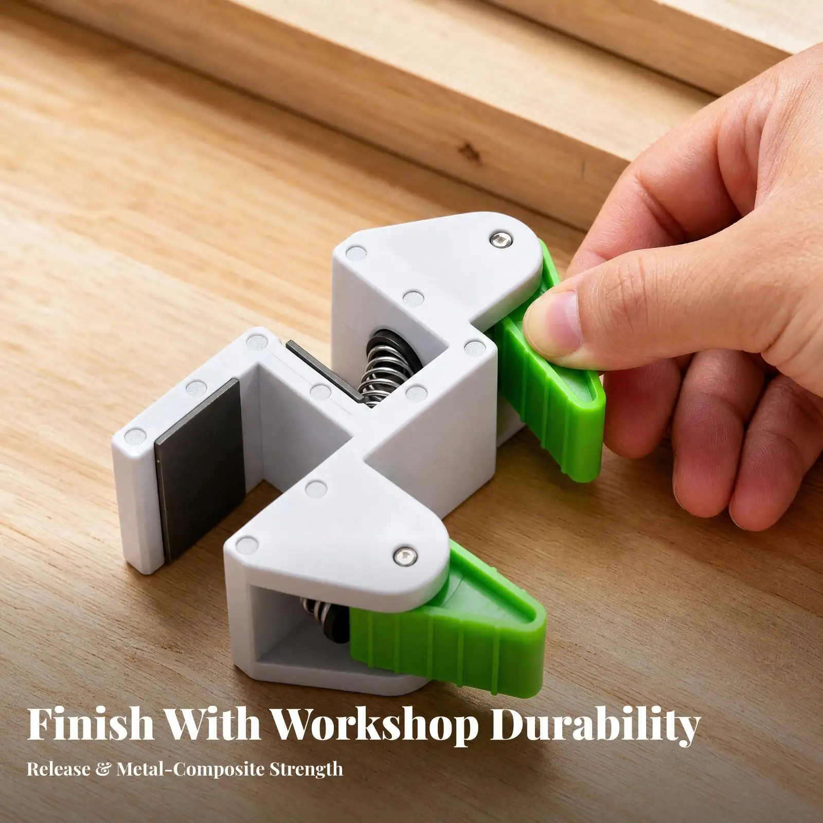 Clamp with Marking Guide Woodcraft Cabinet Panel Installation Clamp Accurate Cabinet Panel Marking Tool for Woodworkers, Narrow