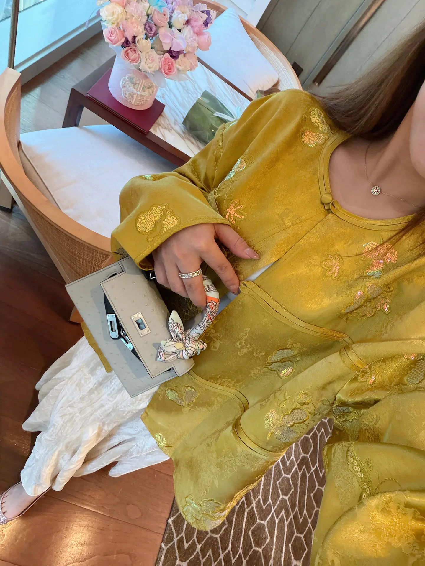 

Весенний шелково-льняной кардиган с вышивкой, свободный крой, китайский стиль, женский модный топ