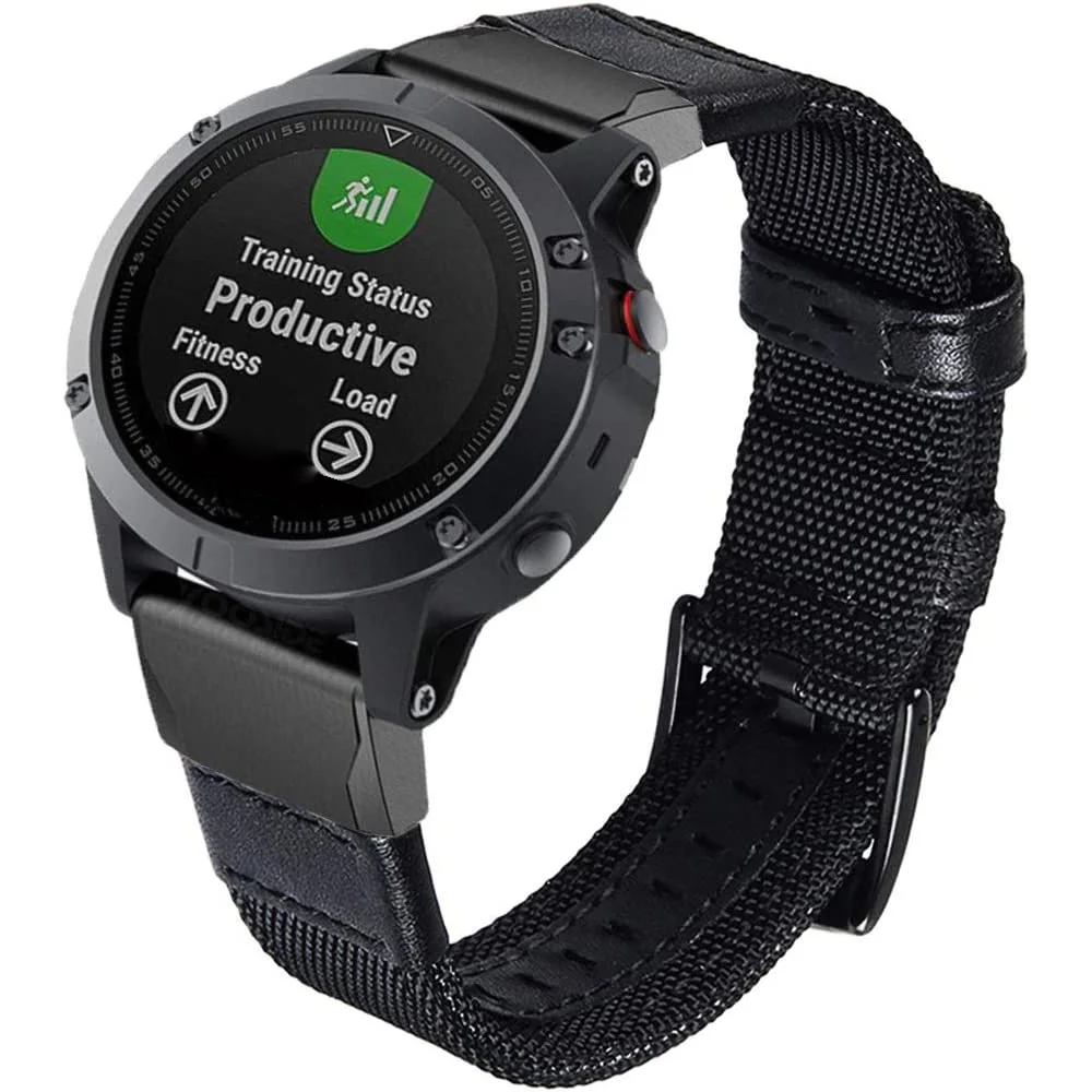 

Fenix 7X Wristband QuickFit 26mm Durable Watch Band Strap For Garmin Fenix 5X Plus/Fenix 6X Pro/ Enduro / Descent MK1 Bracelet
