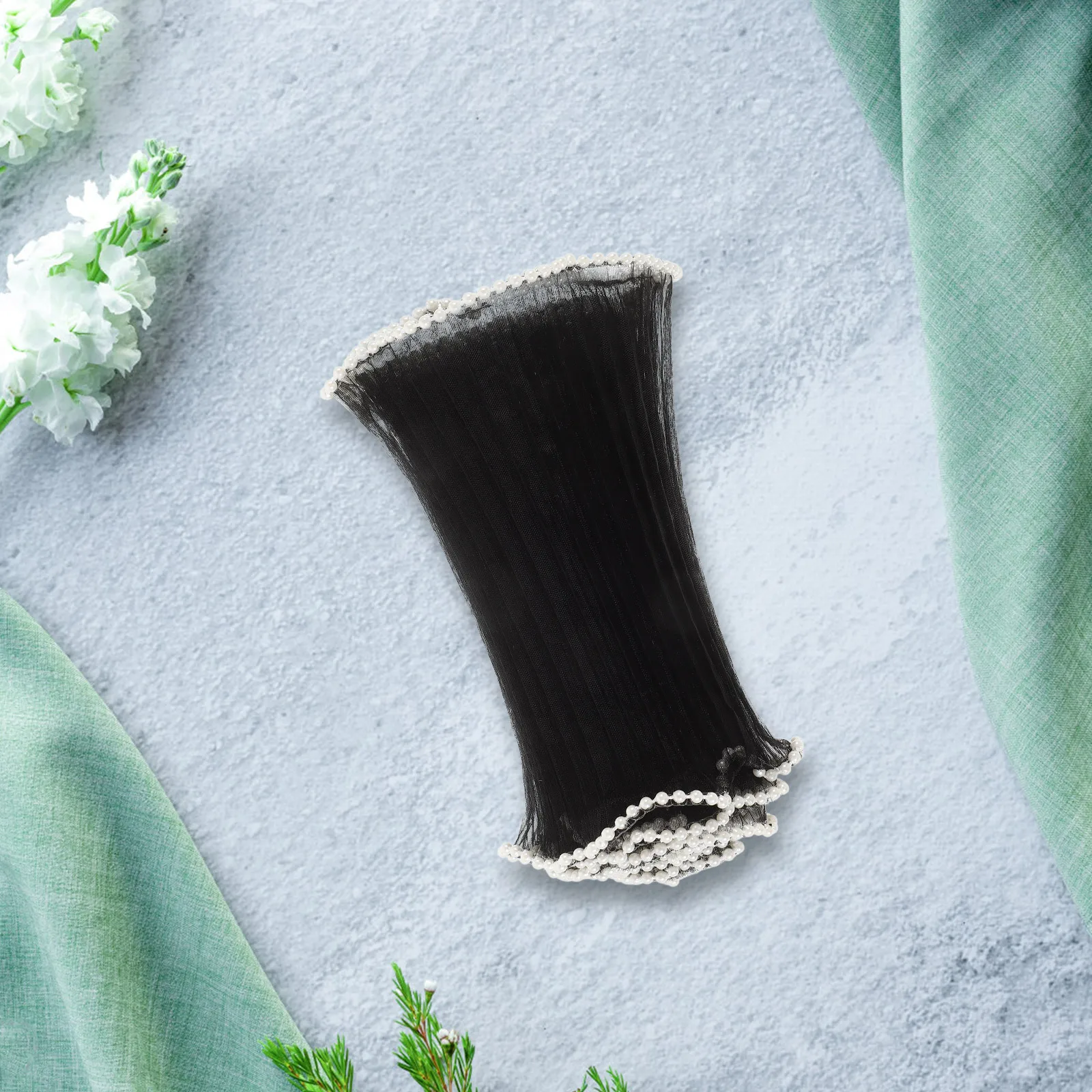 

Creative Pearl Wave Wrap Flower Bouquet Packaging Durable Wrapping Yarn for Gift Wedding Holiday Decorative Packing for Crafts