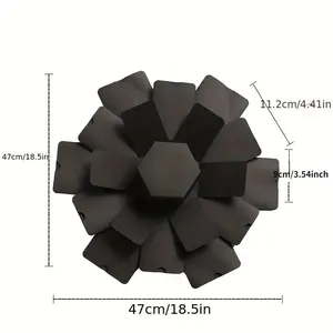 Photo album Black Explosion, Handmade, Folding Album, Memory Box, Scrapbook, Birthday Proposal, Valentine's Day, DIY, 1 DIY 10 Main Sales Valentine's Day - №8