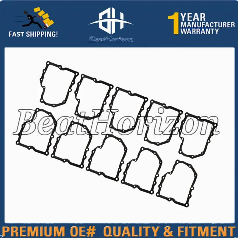 10PCS DSG DQ200 0AM Transmission Valve Cover Gasket 0AM325443D For VW Audi SEAT SKODA 7 Speed OAM 325 443D