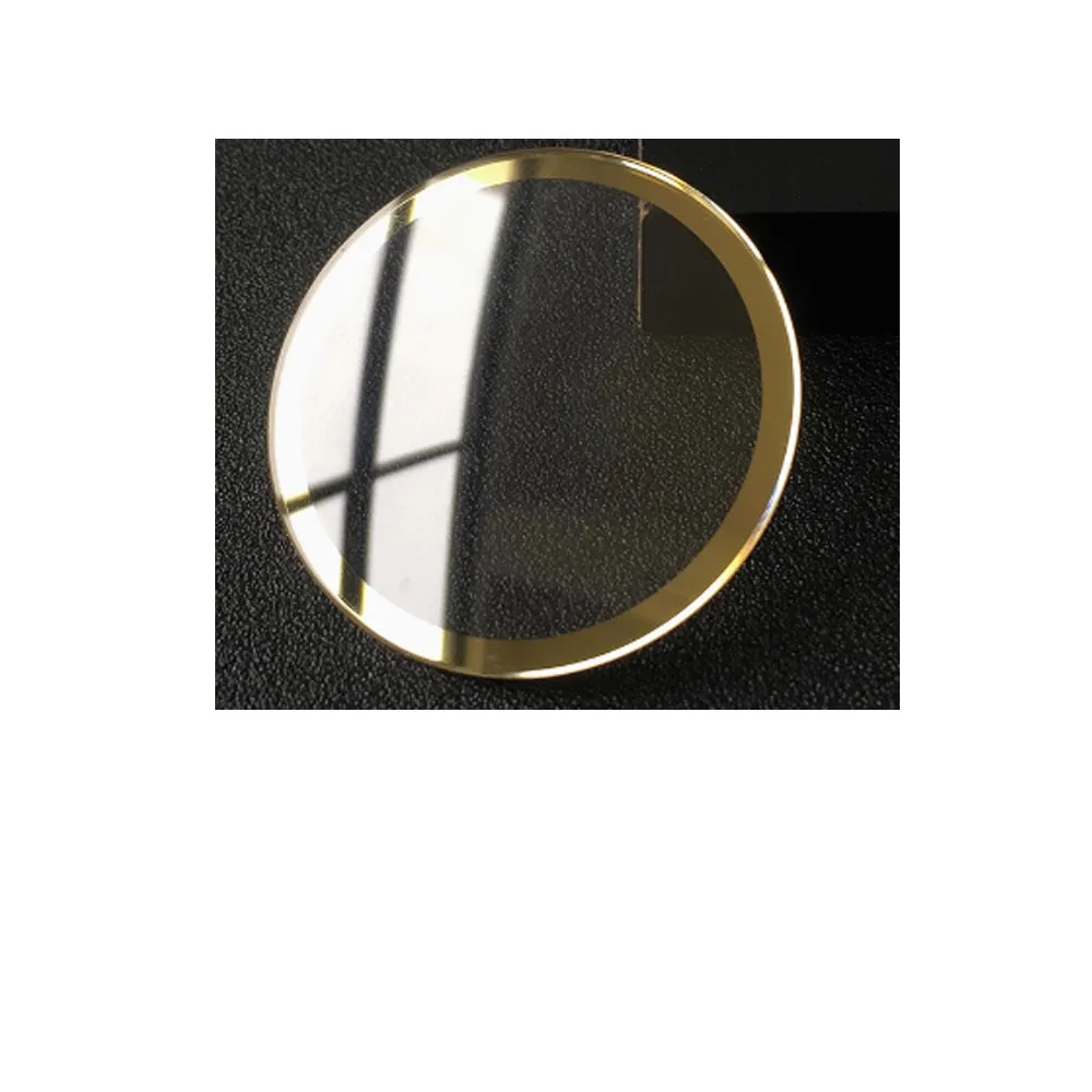 Suitable for mineral glass watch lenses, men's and women's silver black gold borders, 40 38 33 28 dial accessories, r watch