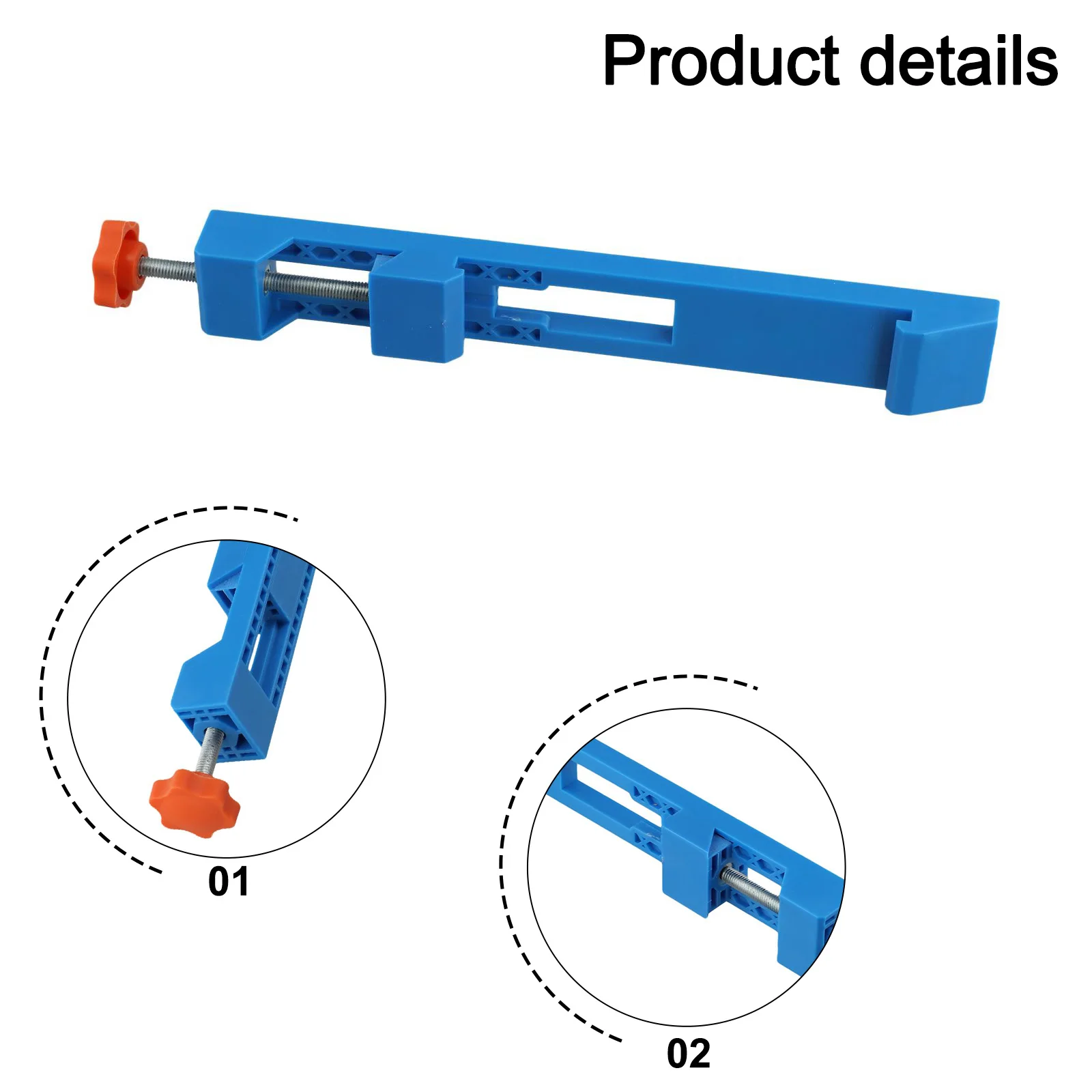 Adjustable Cutting Machine Base Guide Rail Circular Saw Milling Positioning Clamps Lock Marble Cutter Base Guide Hand Tools