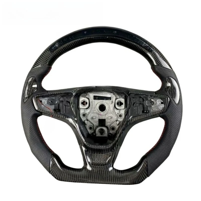 

For XL Carbon Fiber Steering Wheel Upgrade Upgrade Leather Steering Wheel