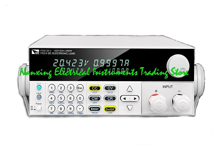 

Fast arrival IT8512H+ Single Channel DC programmable Electronic Load, 800V, 5A, 300W