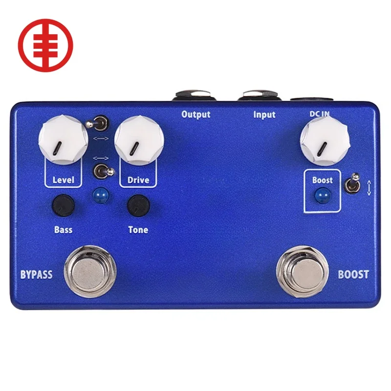 Mosky Deluxe Preamp Guitar Effect Pedal 2 In 1 Boost Classic Overdrive Effects Metal Shell With True Bypass Guitar Accessories