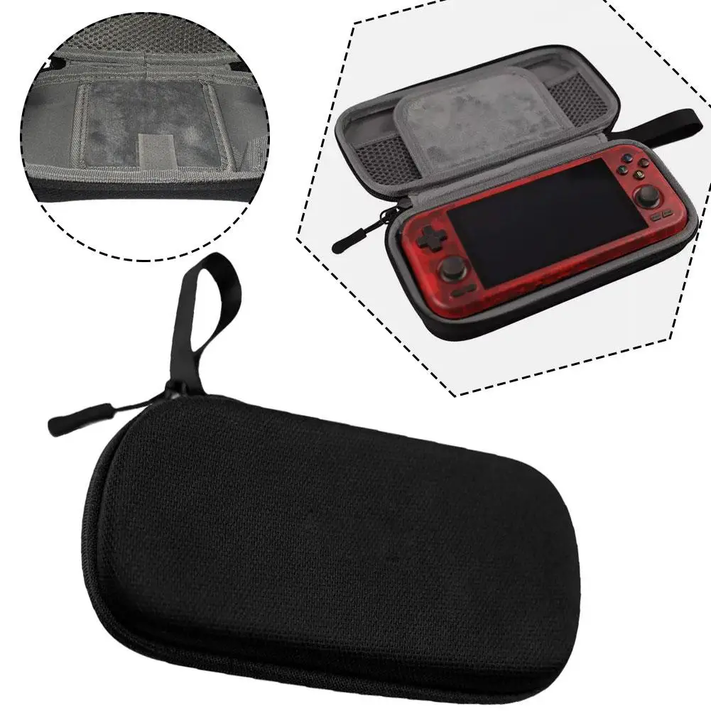 Game Console Storage Bag For Retroid Pocket Mini Handheld Layered Bag Rpmini Game Console Bag Accessories Protective H7x8