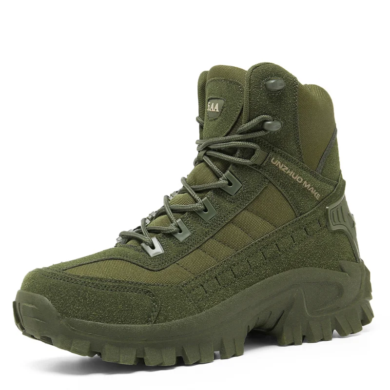 Combat boots High tops for men Desert training hiking boots Casual breathable ankle boots for men non-slip wear resistant39-46