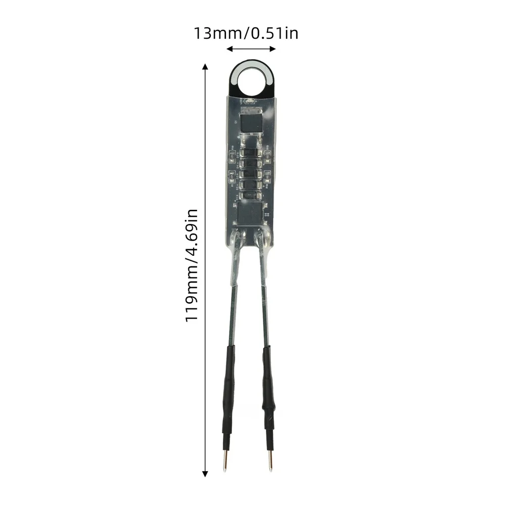 Capacitor Discharge Pen with 1000uF Capacity and Non-Polarity Operation for Compatibility on Electrolytic Capacitors