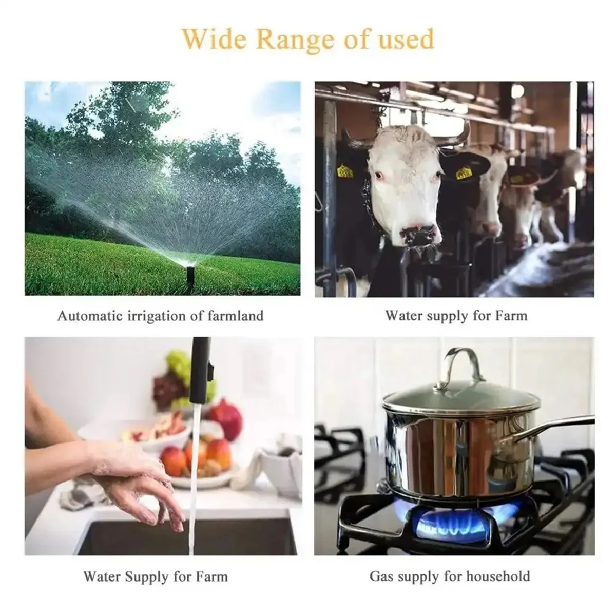 N34R_Tuya WiFi Smart Manipulator Valve Controller for Water Gas EU Plug