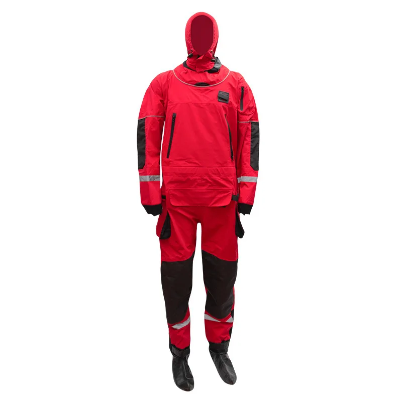 

Rescue suit one-piece water rescue suit waterproof, cold-resistant and flood control