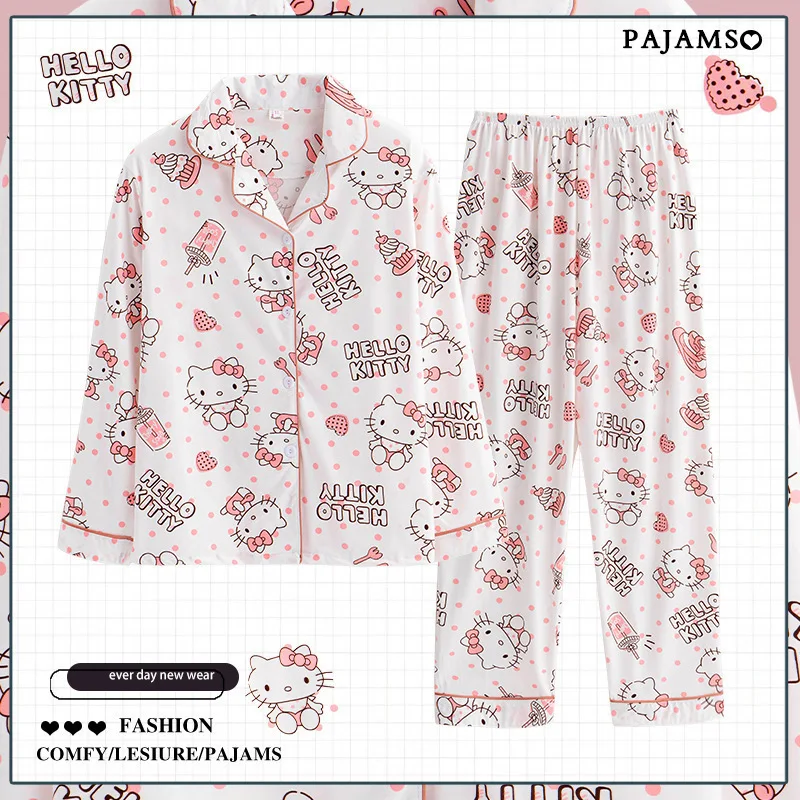 Sanurgente-Pyjama pantalon à manches longues pour chien, dessin animé mignon, vêtements de détente décontractés, ensemble 2 pièces, jade, enna, automne, nouveau