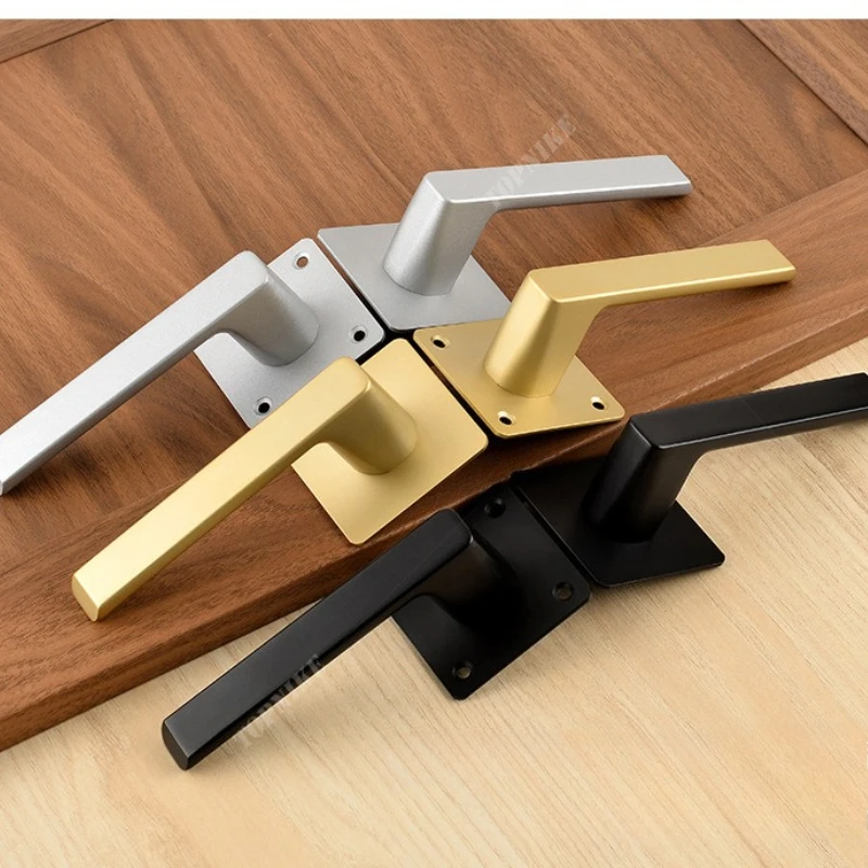Door handle Window non-punching sliding door Glass bathroom Bedroom sanitary